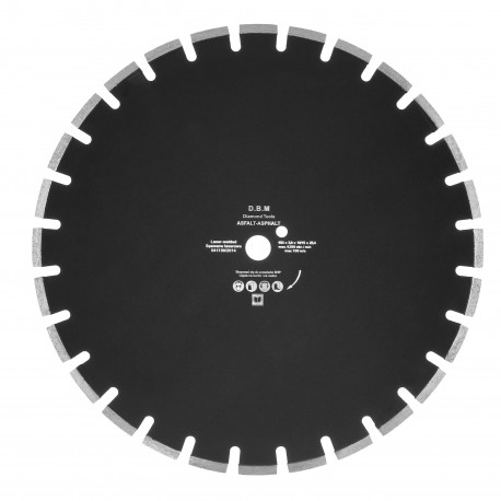 Tarcza diamentowa do asfaltu DBM 450&times;25.40&times;10
