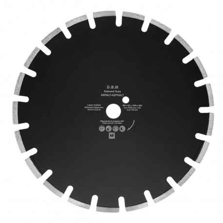 Tarcza diamentowa do asfaltu DBM 350&times;25.40&times;12