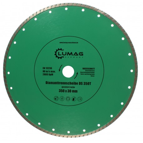 Tarcza diamentowa 350 x 30 mm DS 350T
