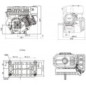 Silnik spalinowy czterosuwowy LC170F